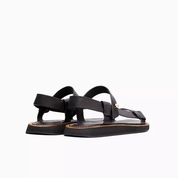 Rag & Bone Parker Strappy Sandals in Black Leather - Like New - 7.5 - Picture 6 of 9